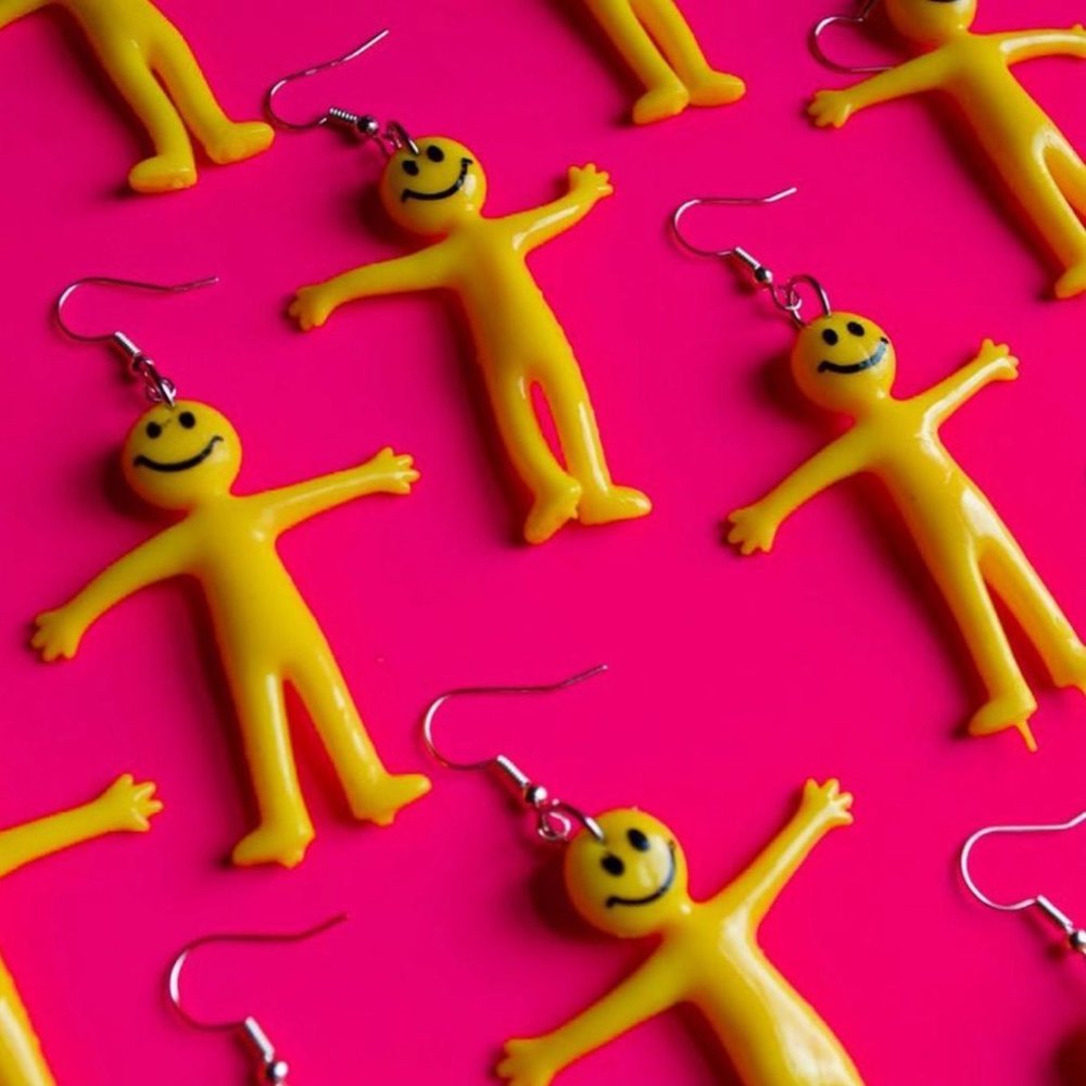 Smiley Face Earrings